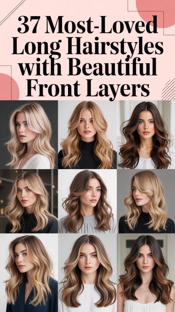 37 Most-Loved Long Hairstyles With Beautiful Front Layers 37 Most-Loved Long Hairstyles With Beautiful Front Layers