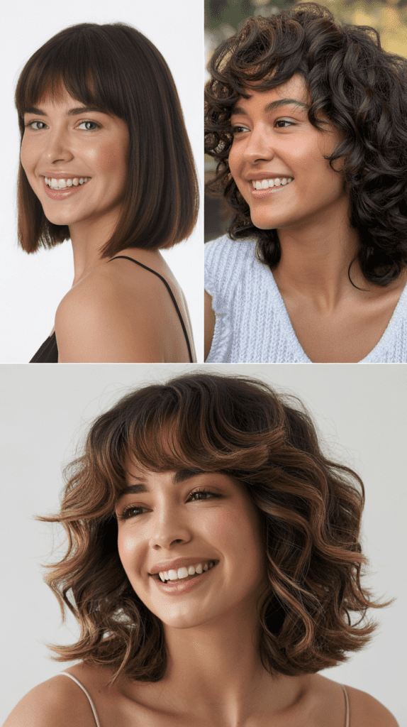 Choppy Micro Fringe With Hip-Length Hair