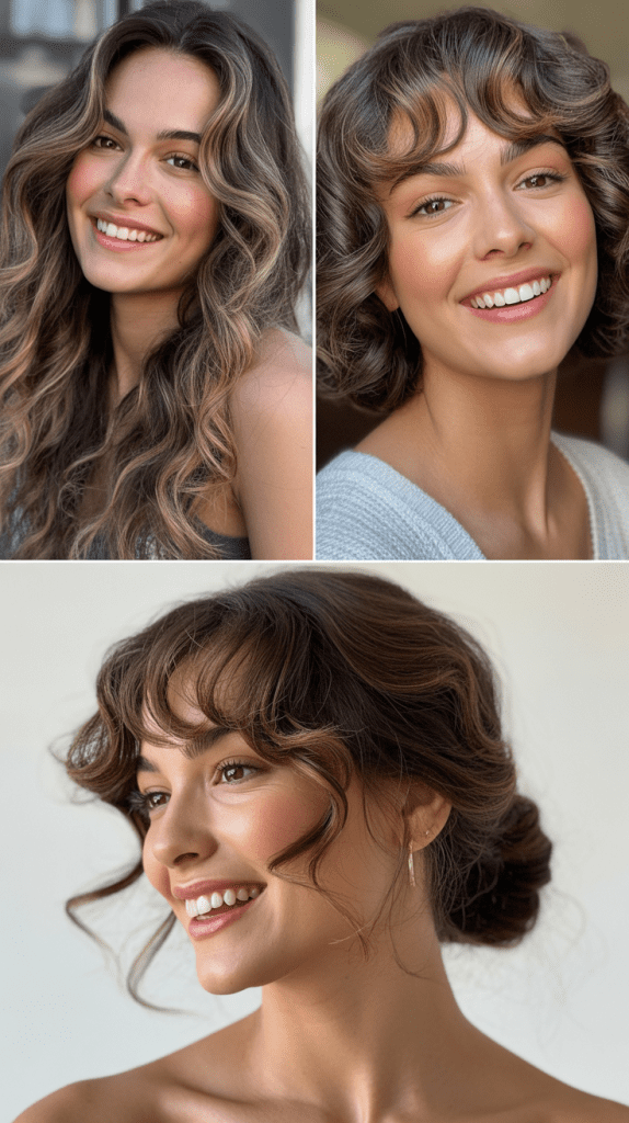 Wispy Side Fringe With Mermaid Hair