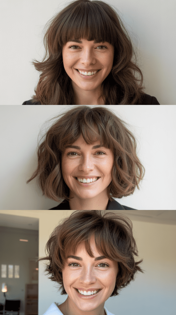 Full Fringe With Textured Layers