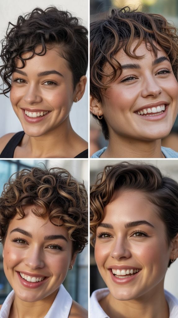 Curly Pixie