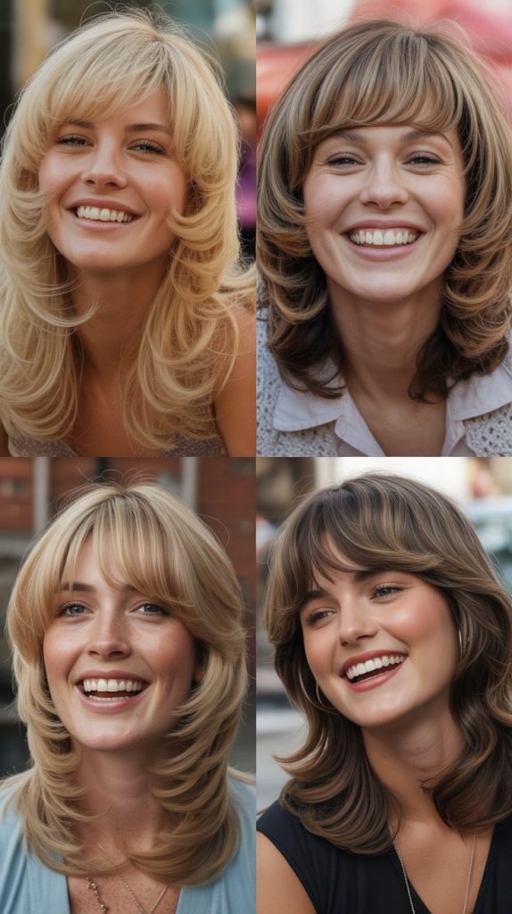  Layered Shag With 70s Inspiration