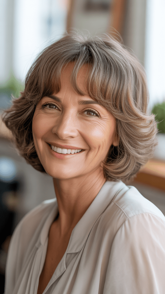 Low-Maintenance Bangs Women Over 50 Absolutely Love