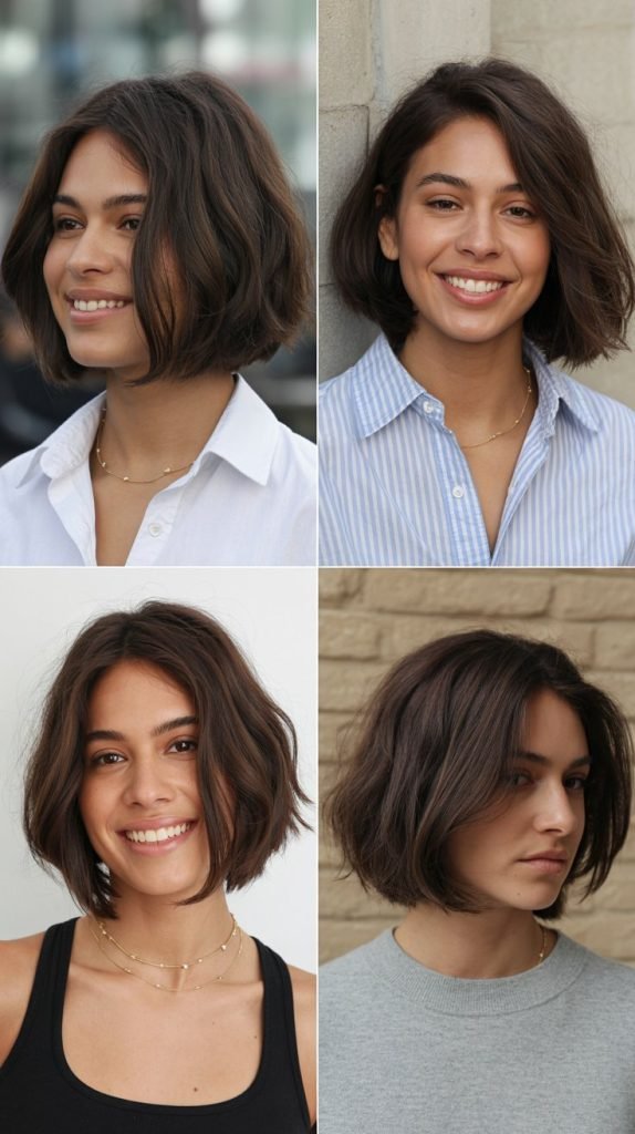 Asymmetrical Long Bob