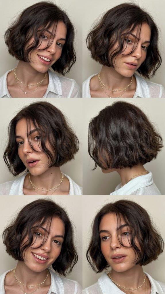  Blunt Bob with Internal Layering