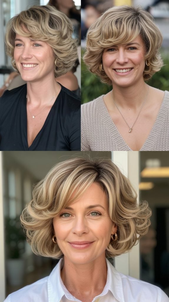 Bob with Volumizing Perm