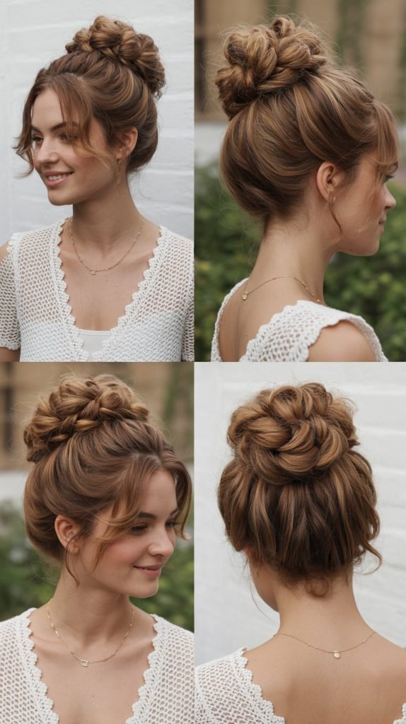 Bohemian Braided Bun