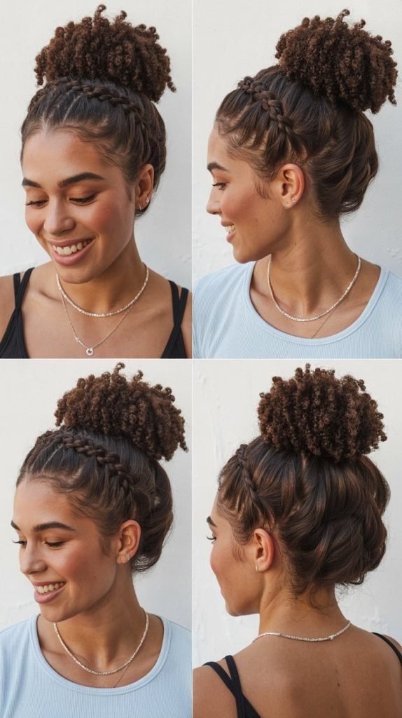 Braided Top Knot