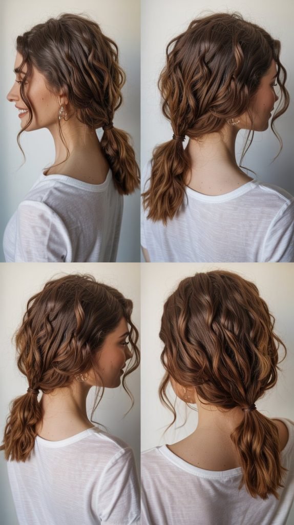 Bubble Ponytail Updo
