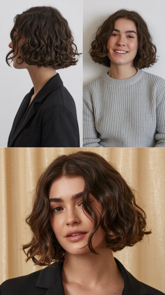 Classic Blunt Bob with Natural Waves