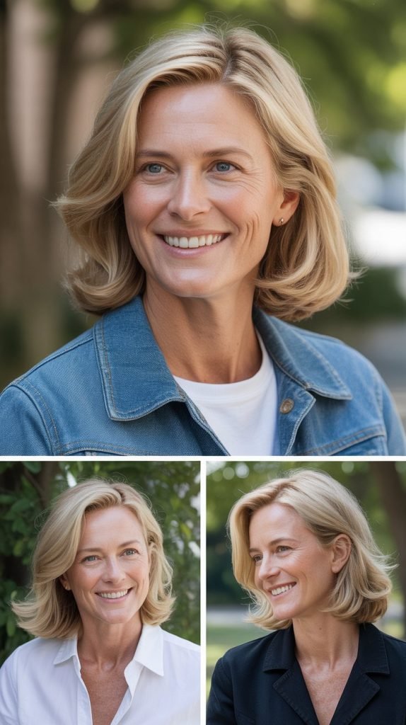 Classic Shoulder-Length with Flipped Ends