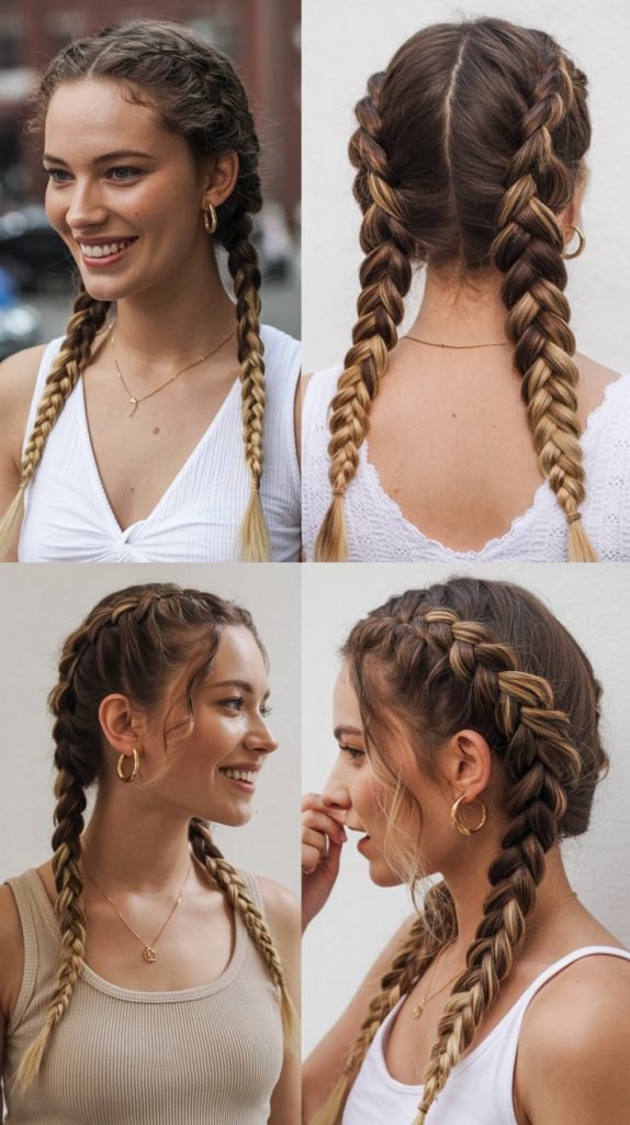 Double Dutch Braids