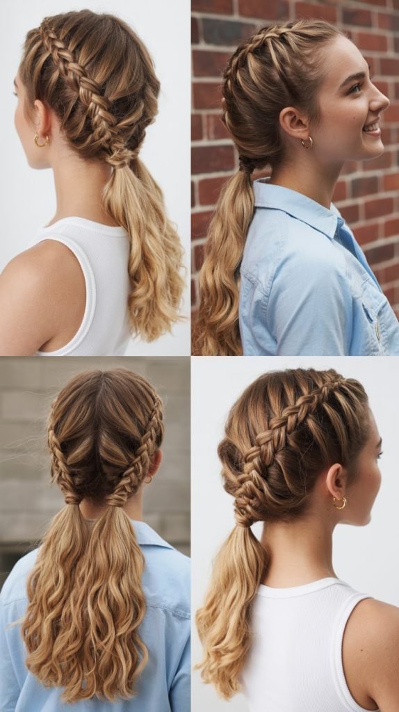 Fishtail Braid Ponytail