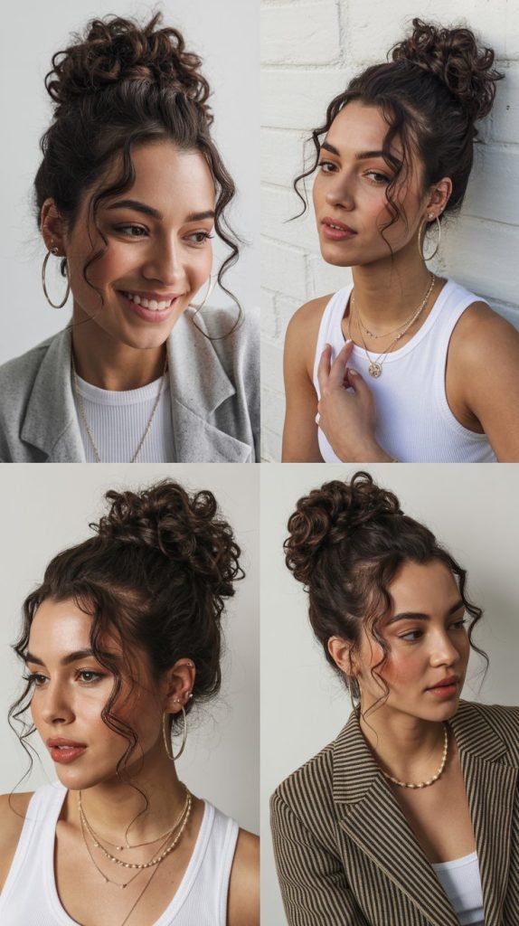 Half-Up Top Knot