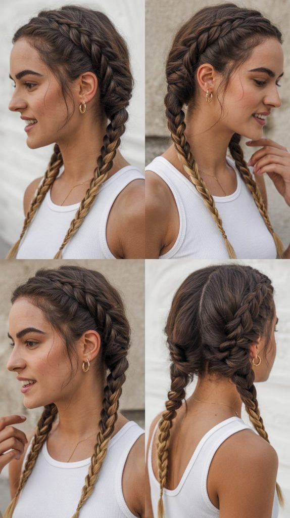 Halo Braid with Textured Finish