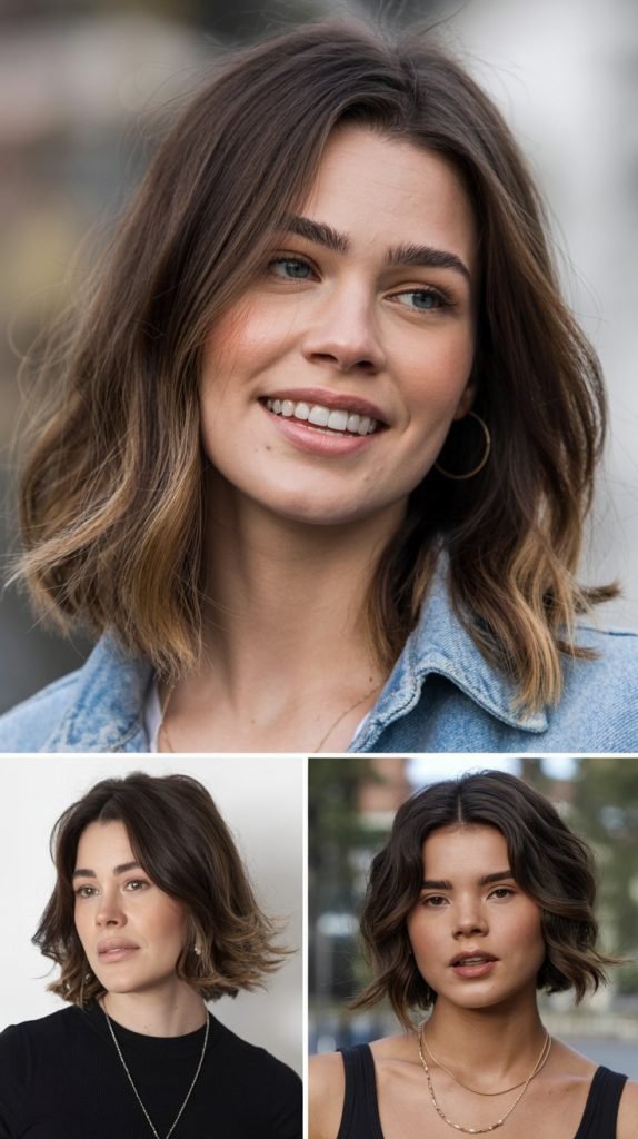 Long Bob with Feathered Ends