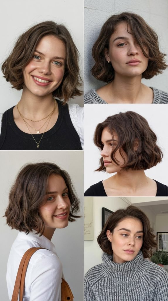 Long Bob with Flipped Ends