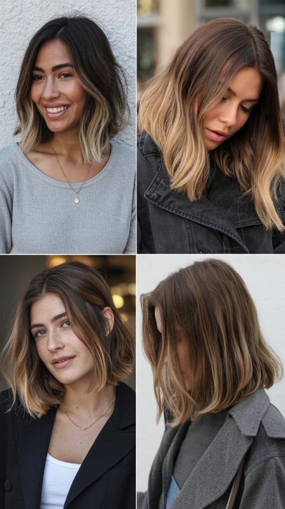 Long Bob with Ombre