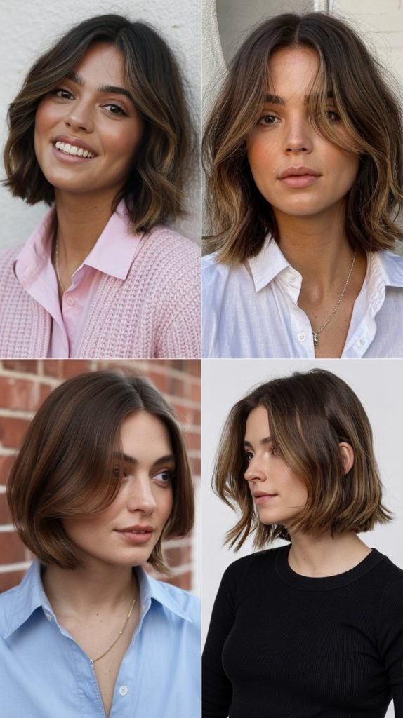 Long Bob with Swoopy Layers