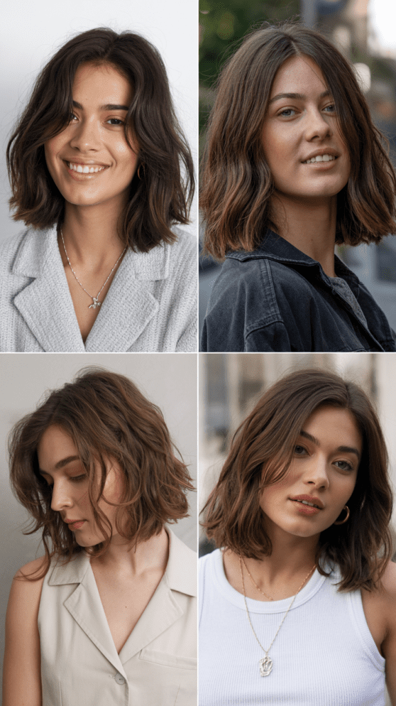 Long Bob with Volume at the Crown