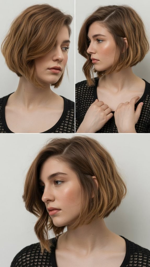 Asymmetrical Bob for Bold Statement