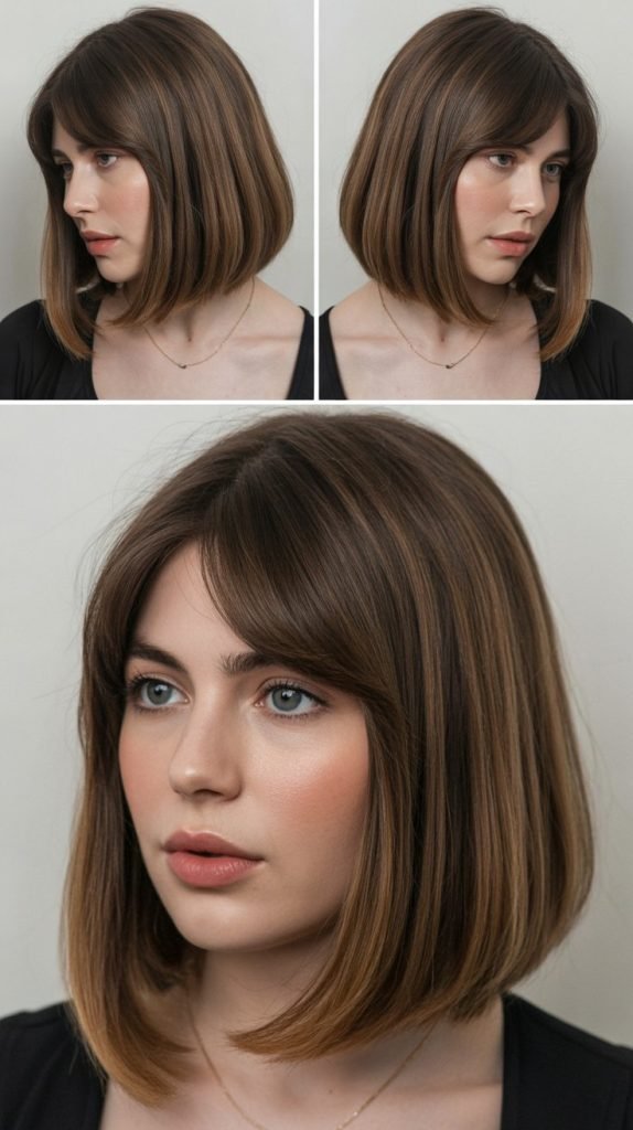 . Classic Blunt Bob for Maximum Impact
