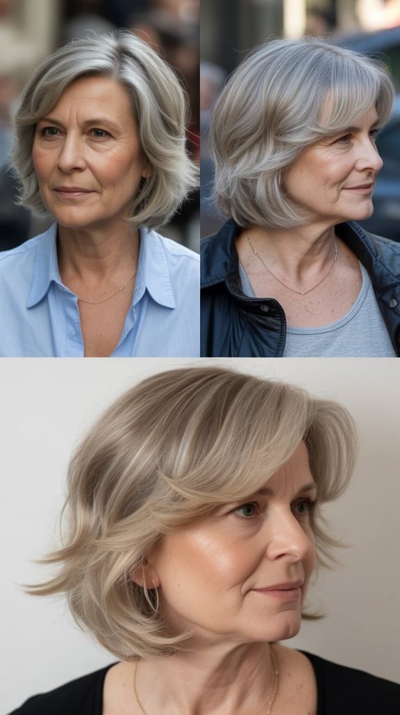  Layered Lob with Highlights