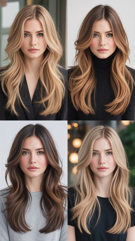 Long Layers With Money Pieces