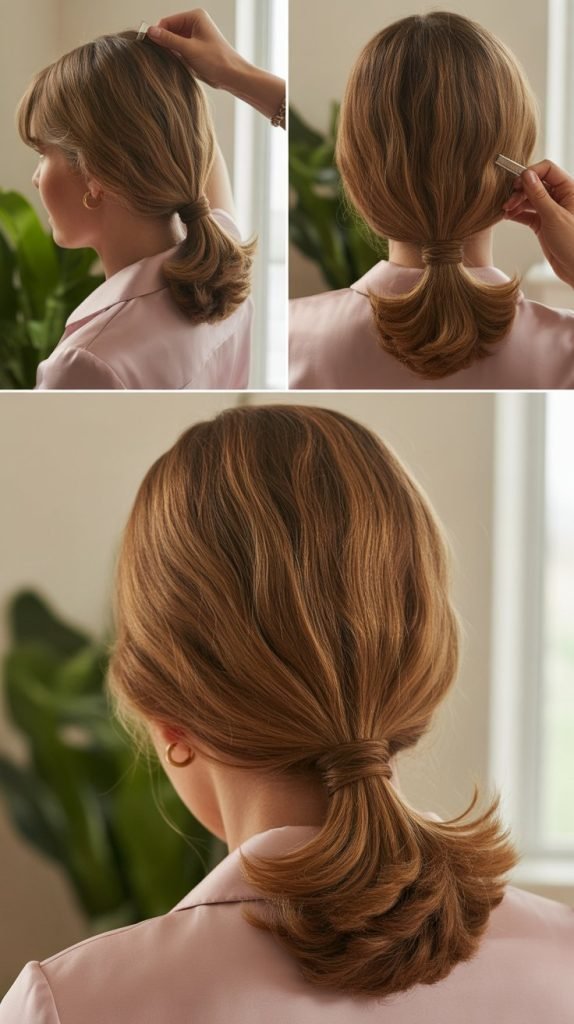 The Classic Low Ponytail