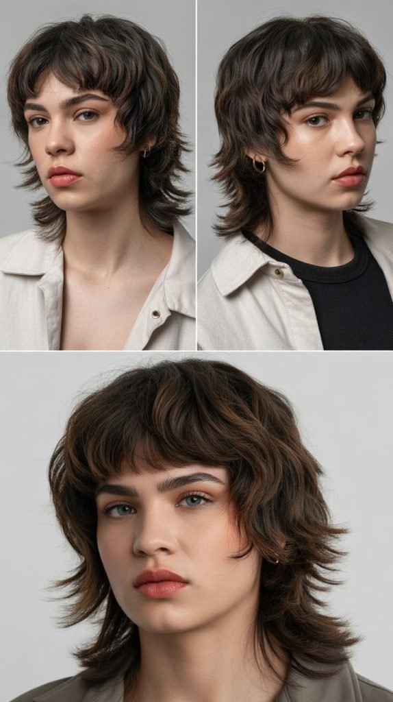 Micro-Bangs with Layered Length