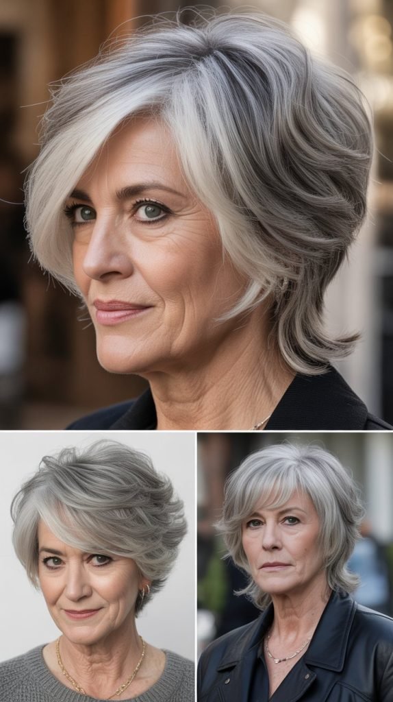 Asymmetrical Medium Cut