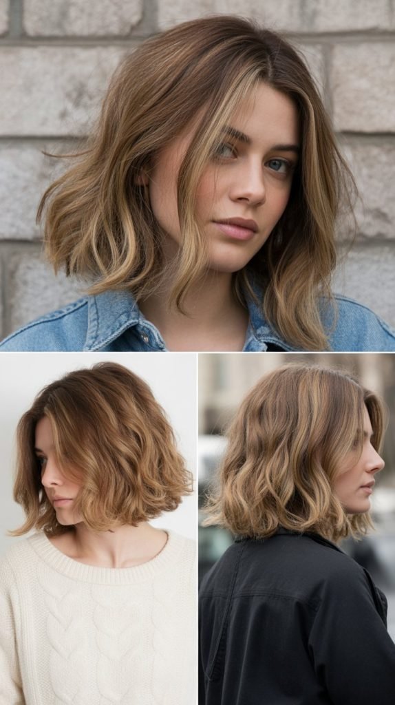 Tousled Bob for Relaxed Texture
