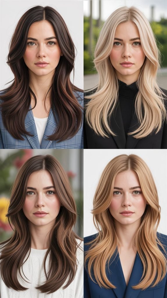  Long Layers With Deep Side Part