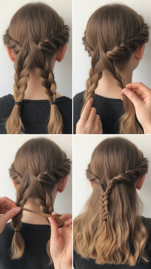 Pulled-Through Braid