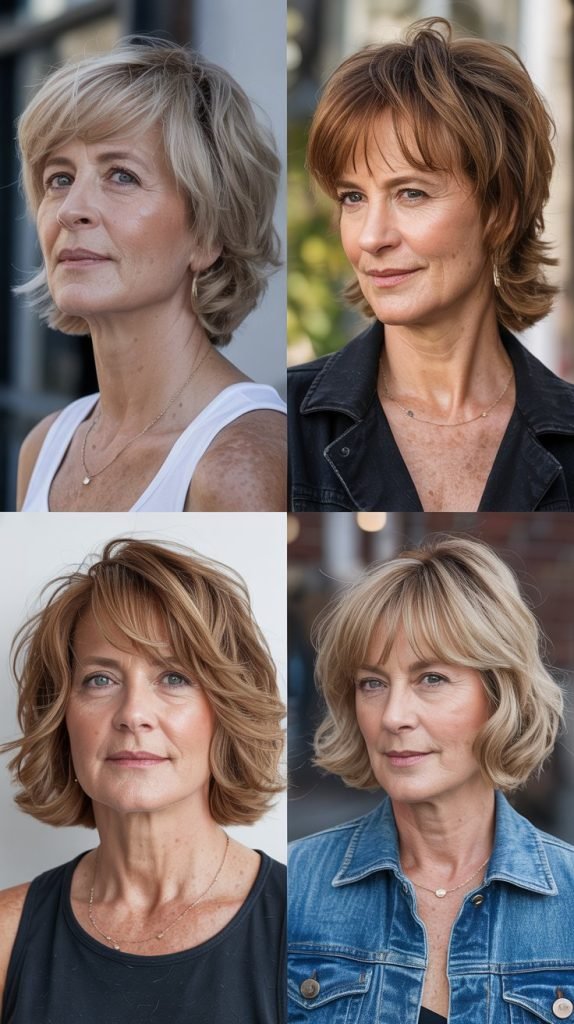 Razored Midi With Textured Fringe