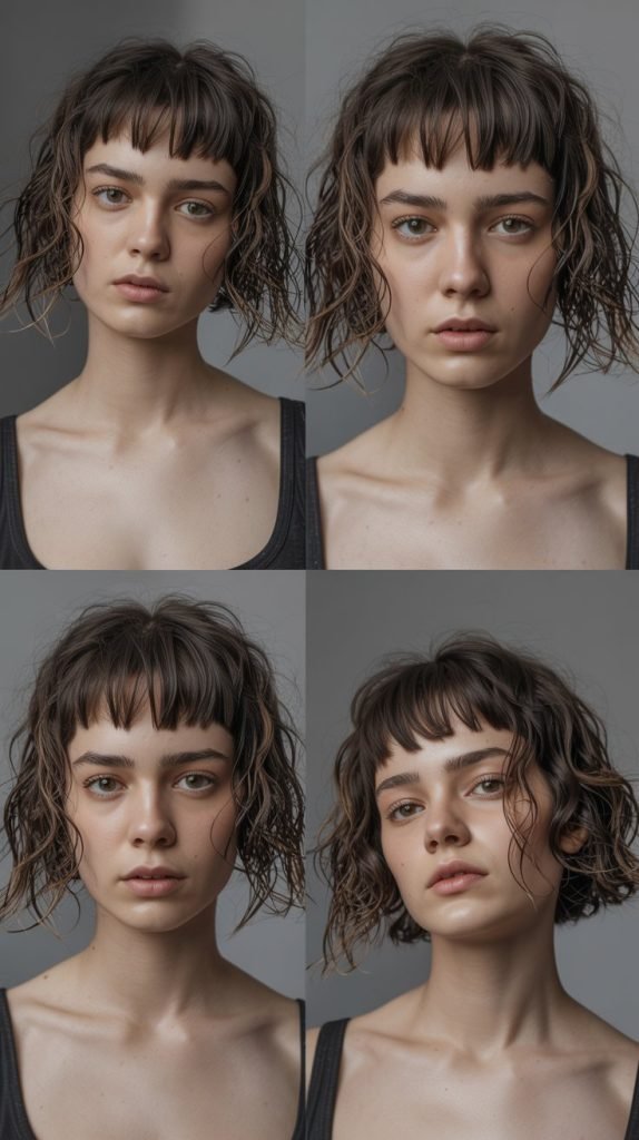 Arched Bangs With Graduated Bob