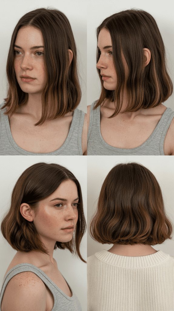 Long Layered Lob (Long Bob)