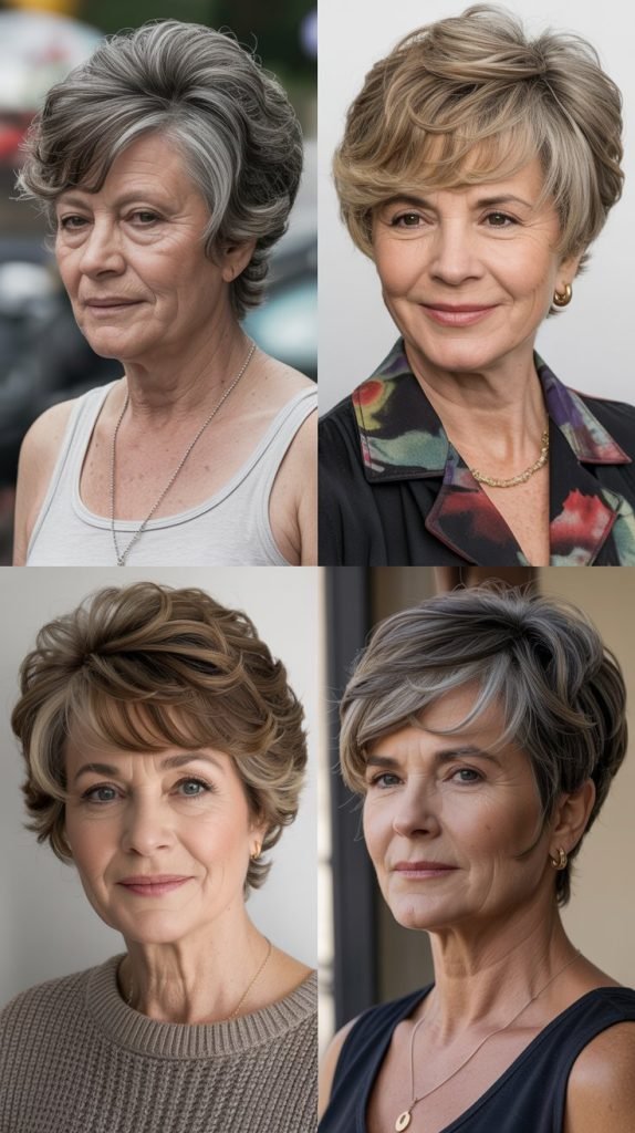 Textured Crop with Side Fringe