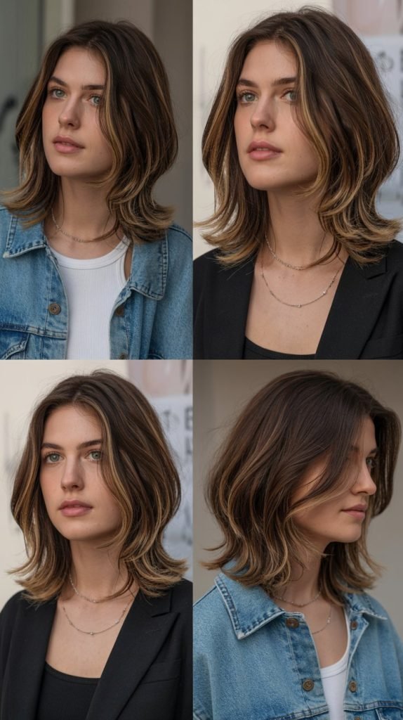 16. Layered Collarbone Cut