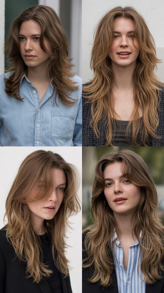 Layered Cut With Shadow Root