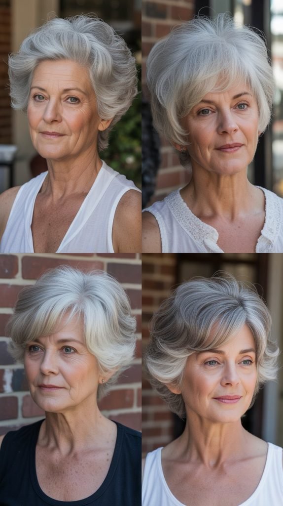 Voluminous Crown with Tapered Ends