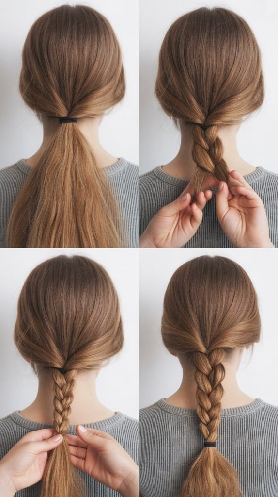  The Rope Braid Ponytail