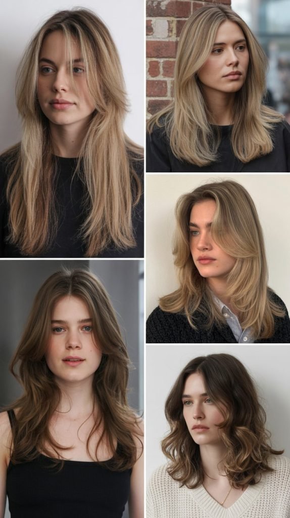  Long Layered Lob (Long Bob)