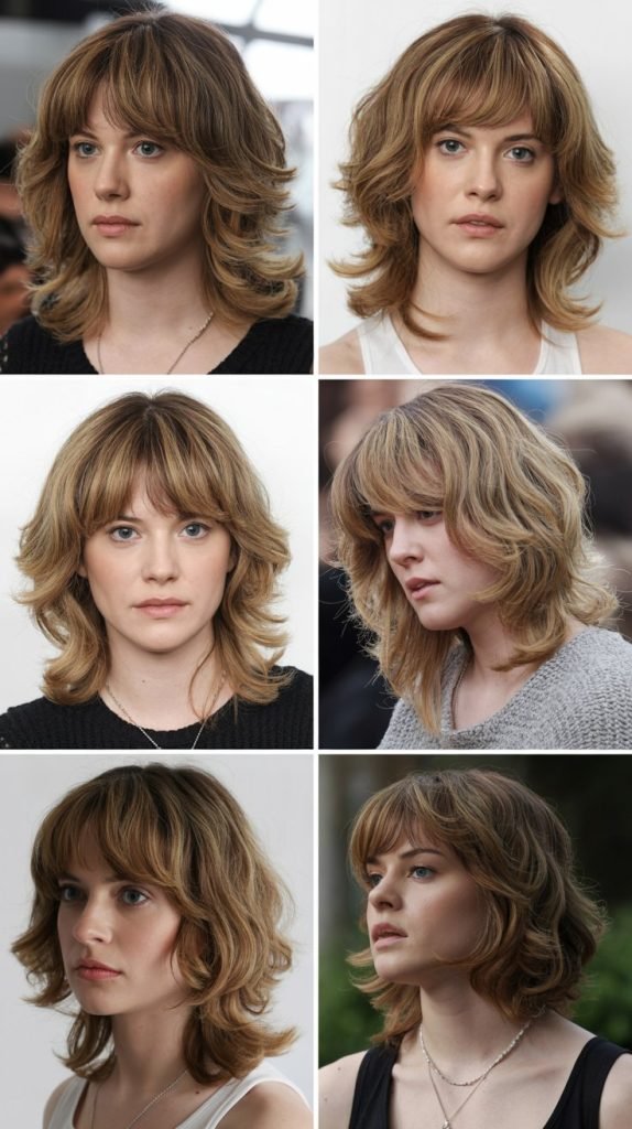 Choppy Layers With Textured Fringe