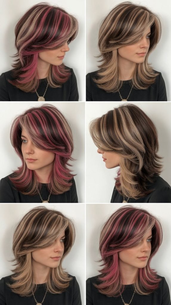 Layered Cut With Peek-A-Boo Highlights