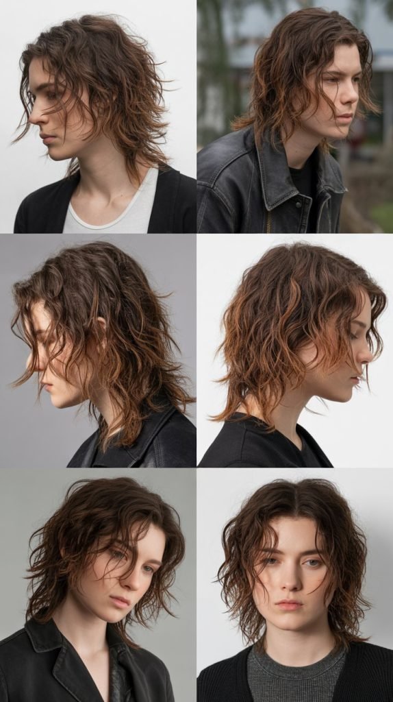 Wolf Cut with Dramatic Layering