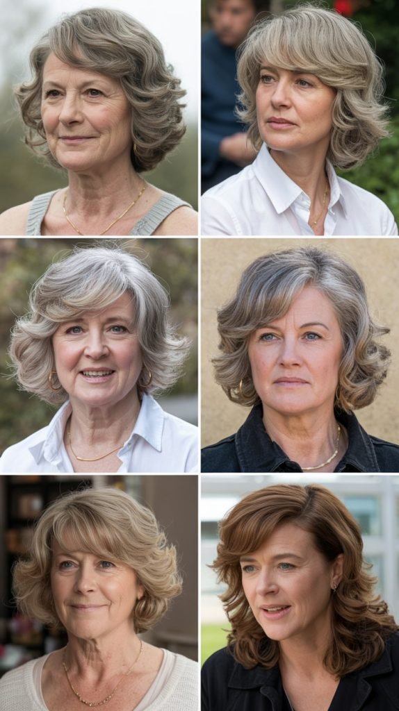 Soft Shoulder-Length Waves