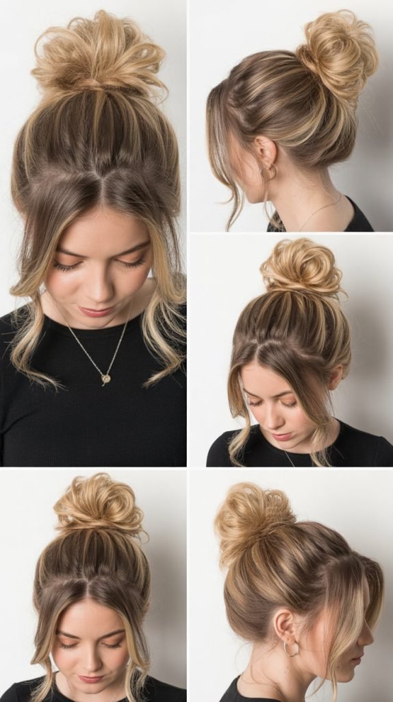 Sock Bun Method