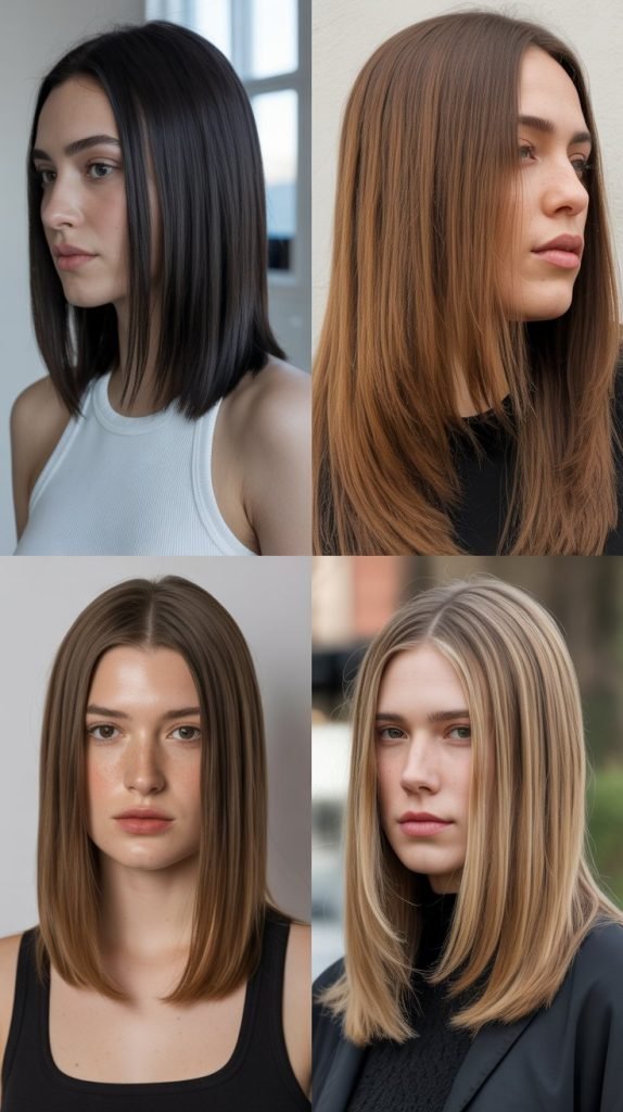  Straight Sleek Medium Cut