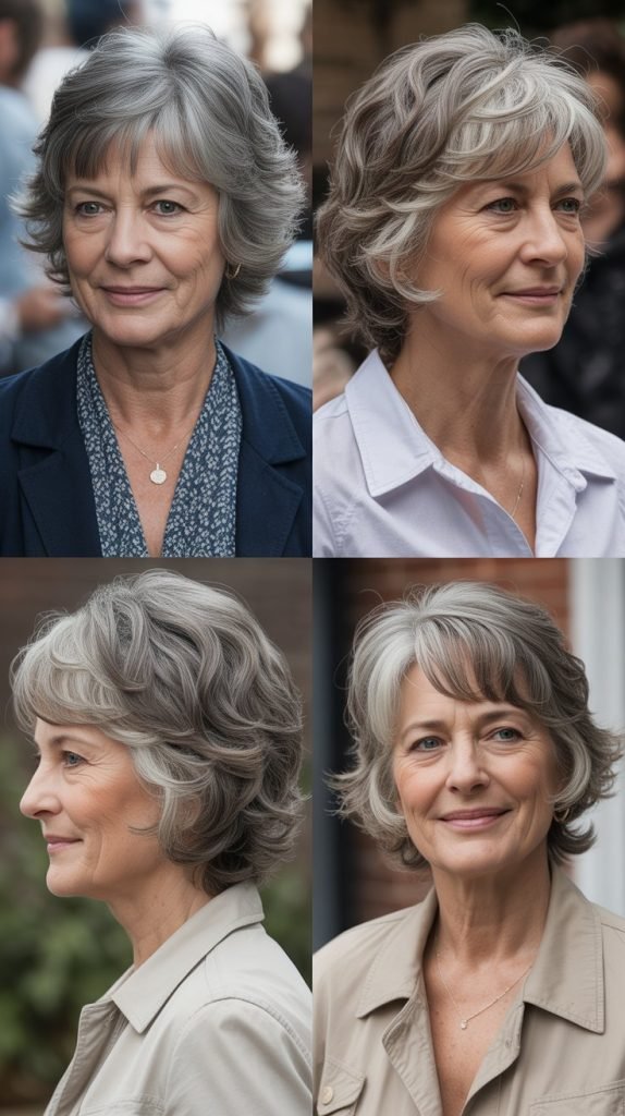 . Shaggy Layers with Face-Framing Pieces